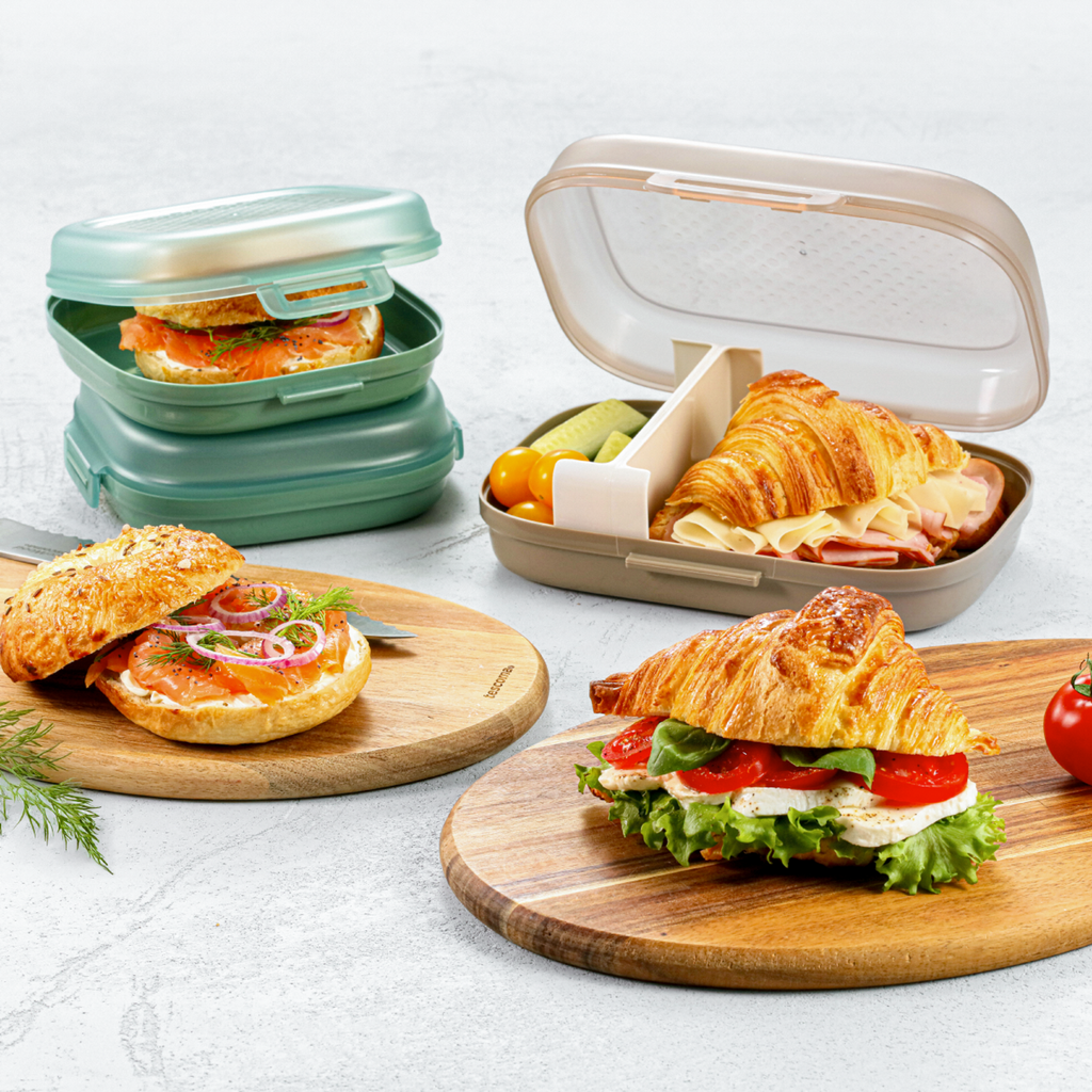 Caixa para Snacks com Divisória - 4FOOD