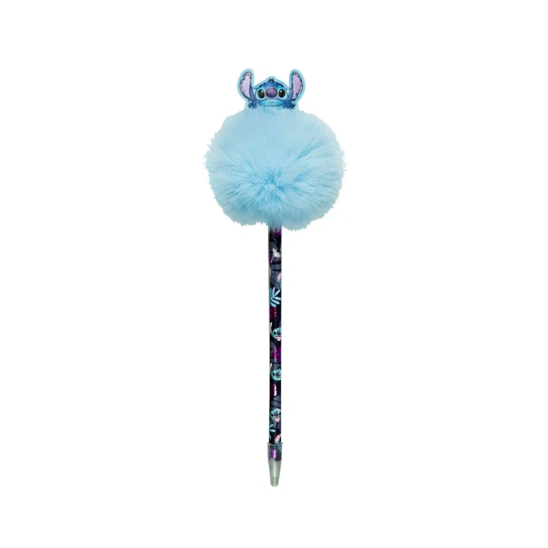 Caneta com Pompom - Stitch