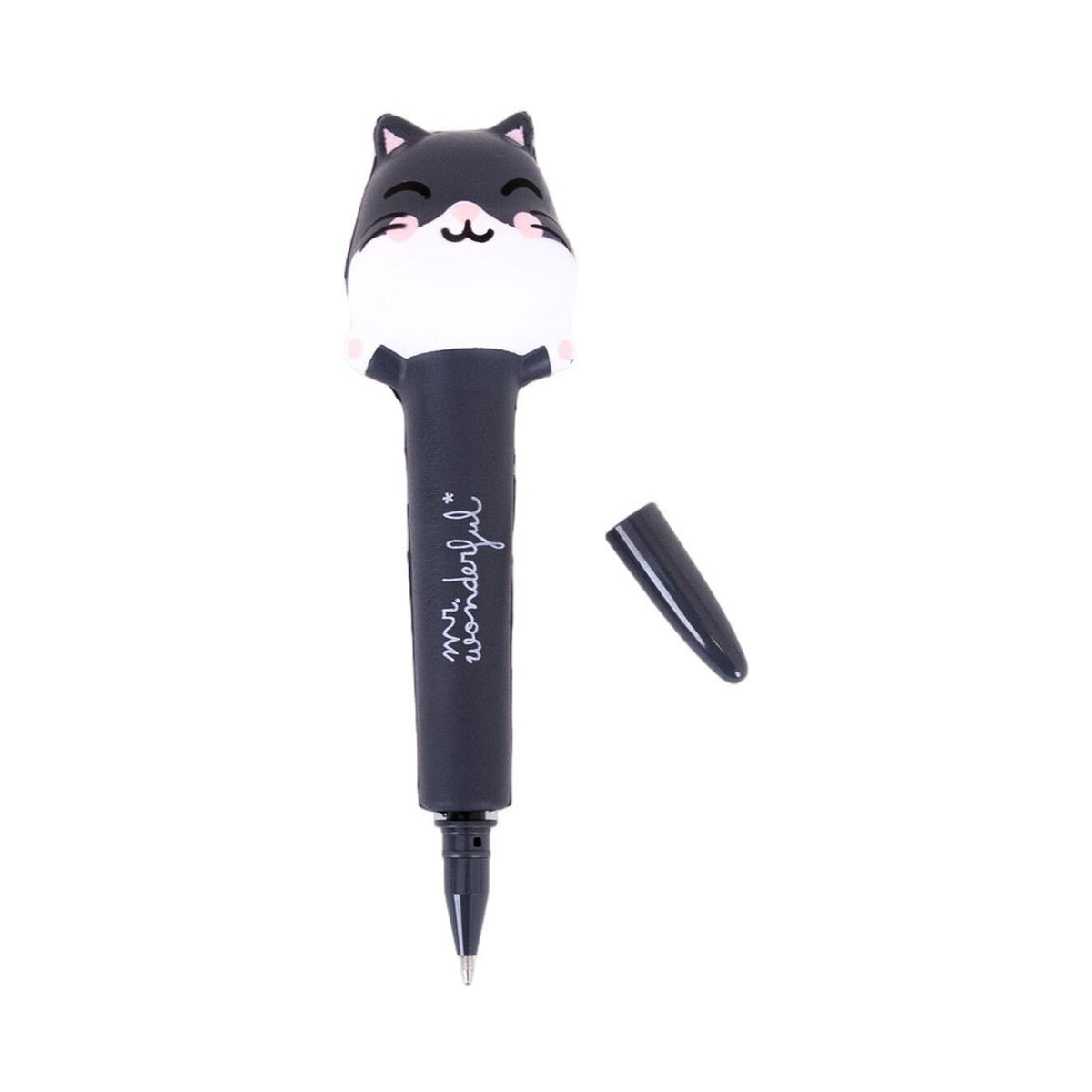 Caneta Squishy Anti-Stress - Mr Wonderful Gato