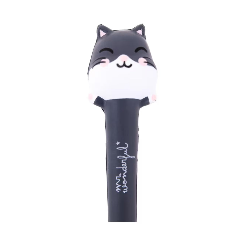 Caneta Squishy Anti-Stress - Mr Wonderful Gato