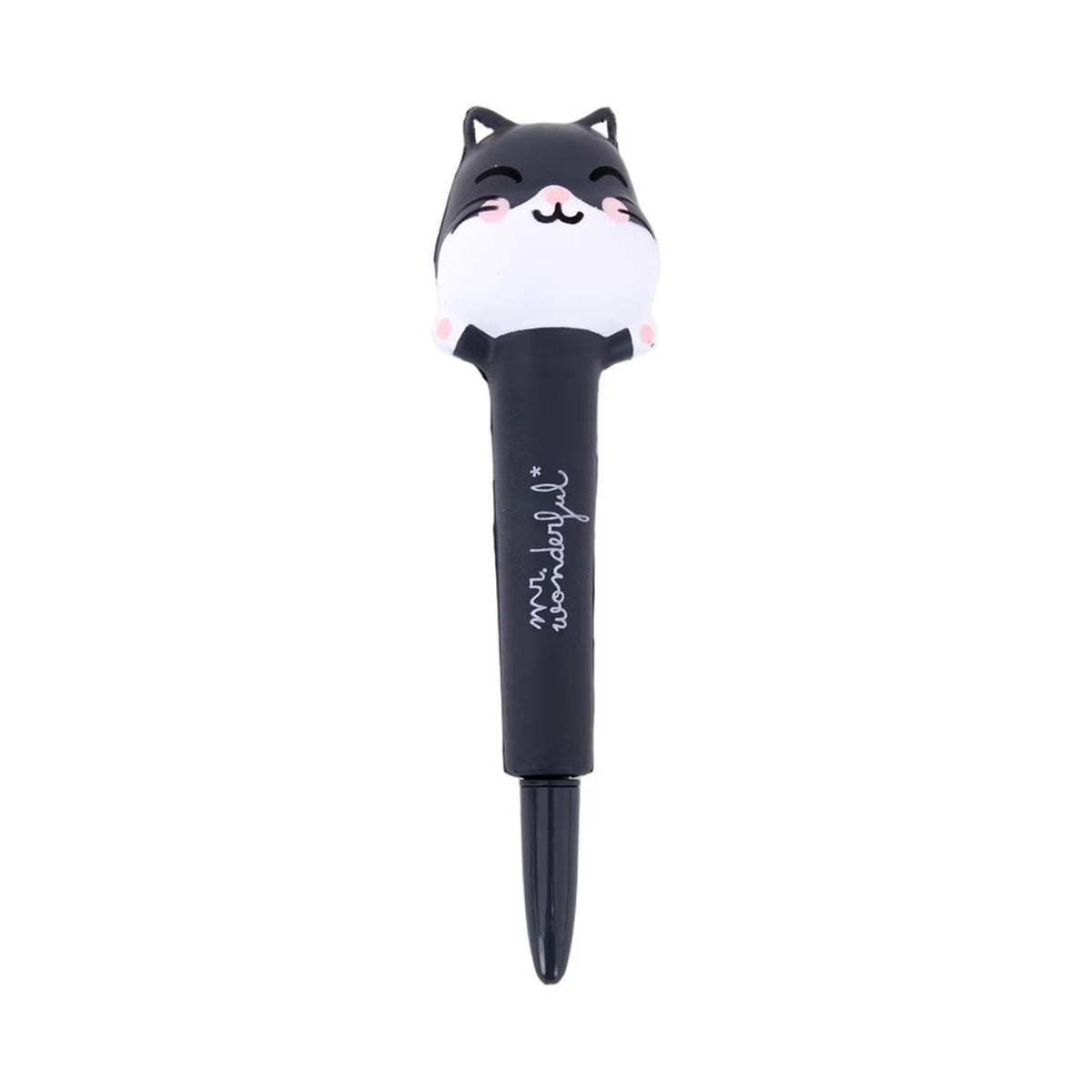 Caneta Squishy Anti-Stress - Mr Wonderful Gato