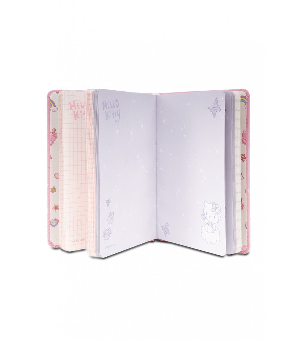 Caderno Hello Kitty Squishy B6 - Rosa