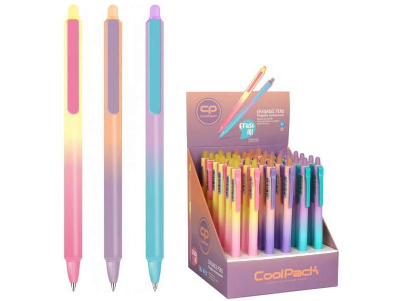 Caneta de Gel Apagável Gradient Pastel - CoolPack