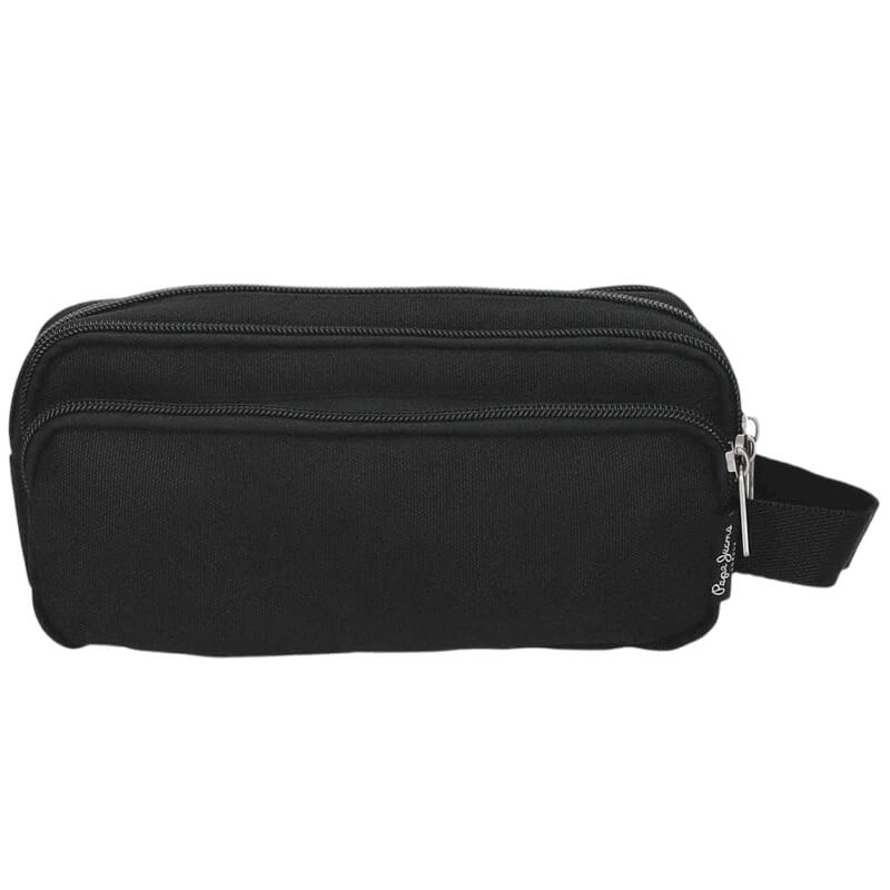 Porta Lápis Triplo Edward Negro - Pepe Jeans