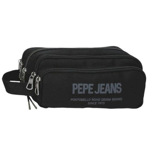 Porta Lápis Triplo Edward Negro - Pepe Jeans