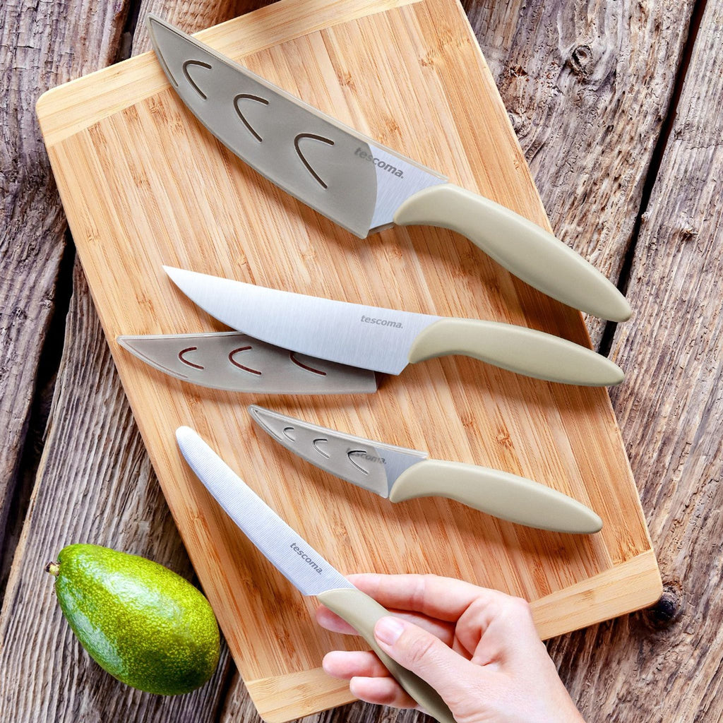 Faca de Cozinha 17 cm c/capa protetora - MMOVE