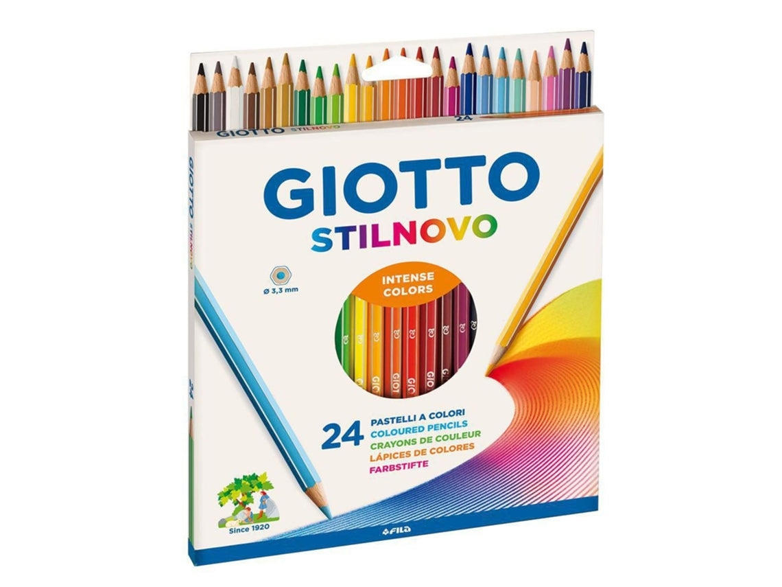 GIOTTO Lápis de Cor Stilnovo - 24 Unidades
