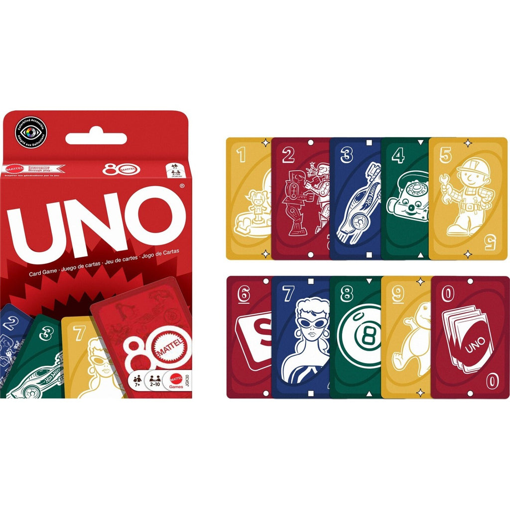 Jogo UNO 80º Aniversário