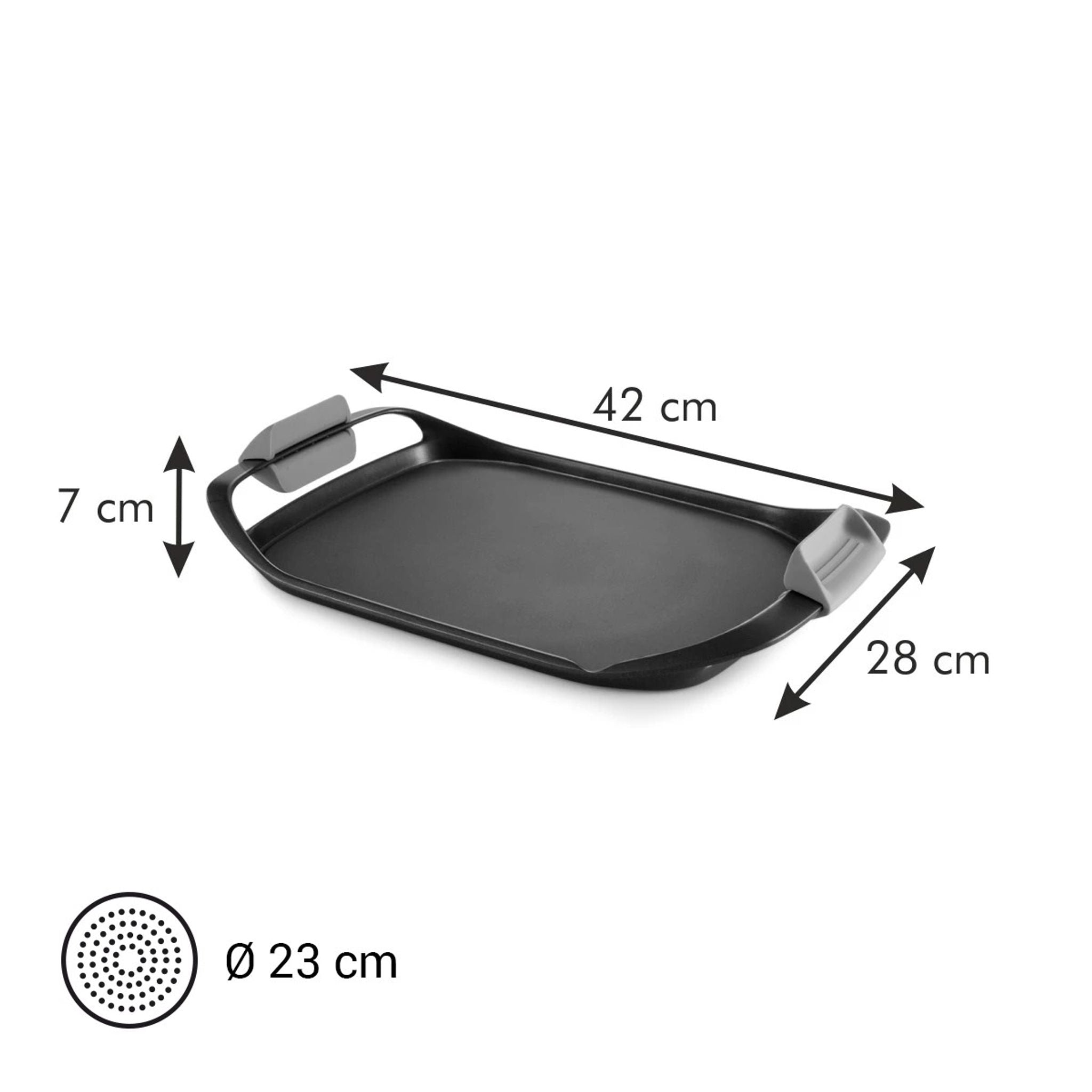 Grelhador Liso - SmartCLICK