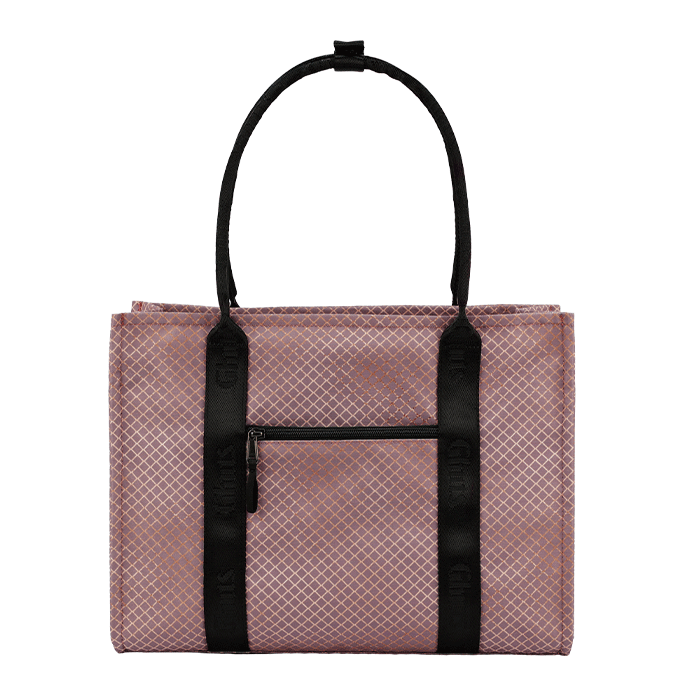 Saco Tote Bag Grid Rose - Ghuts