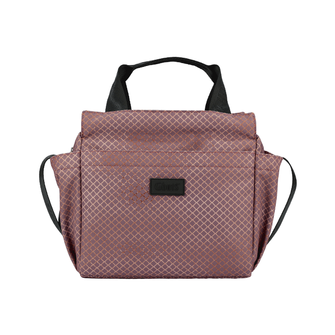 Mala Lancheira Grid Rose - Ghuts