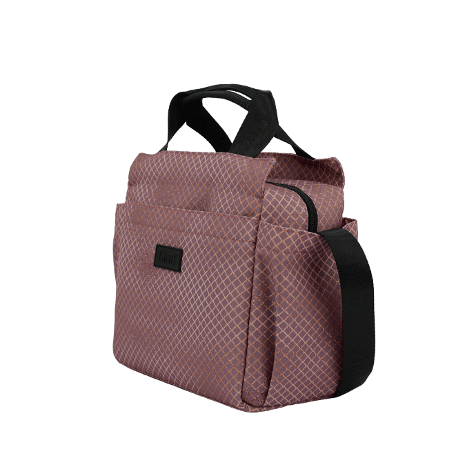 Mala Lancheira Grid Rose - Ghuts