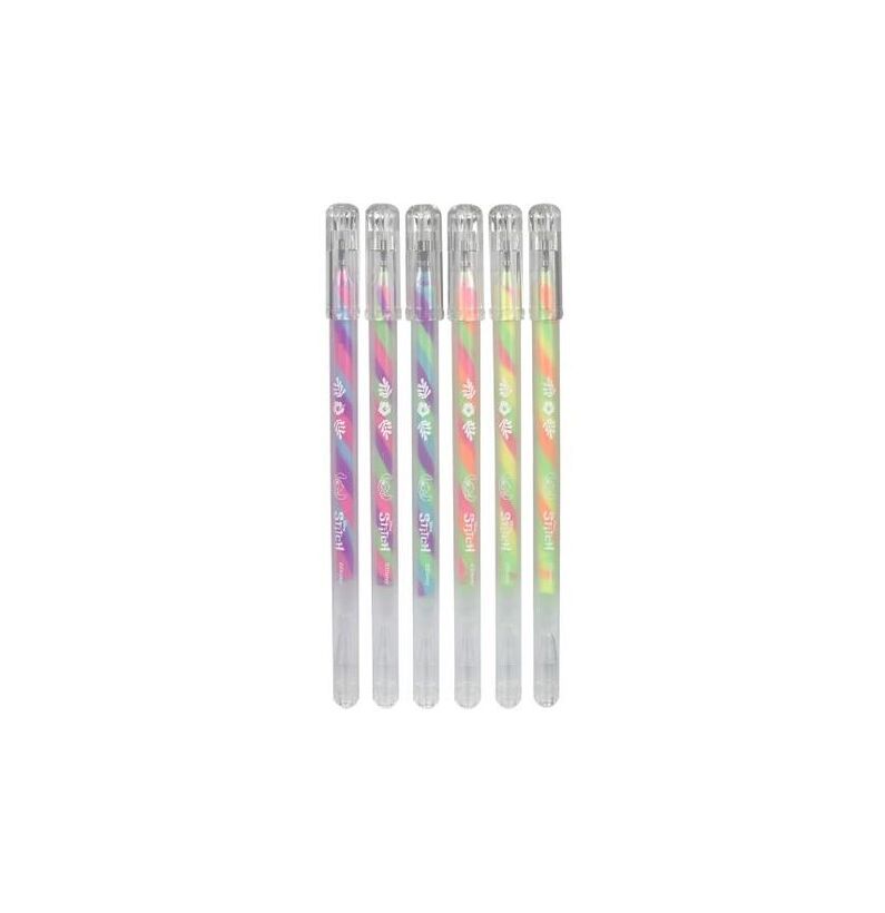 Conjunto 6 Canetas Pastel Love - Stitch