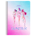 Caderno A4 80 Folhas K-Pop Demon Hunters - Quadriculado