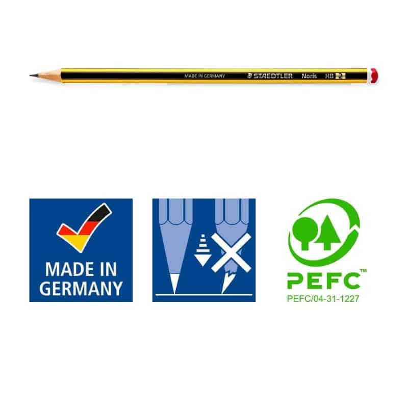 Lápis de Carvão HB Nº2 - Staedtler