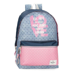 Mochila 42cm Noni Denim - Pepe Jeans