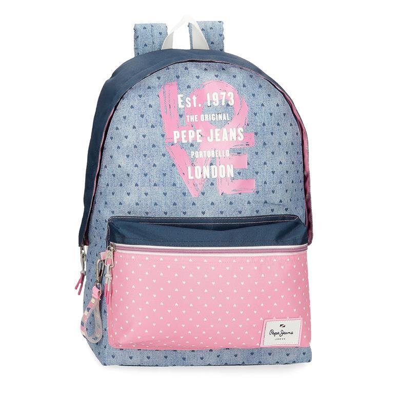 Mochila 42cm Noni Denim - Pepe Jeans