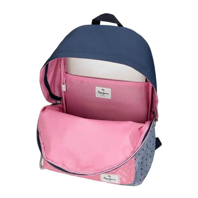Mochila 42cm Noni Denim - Pepe Jeans