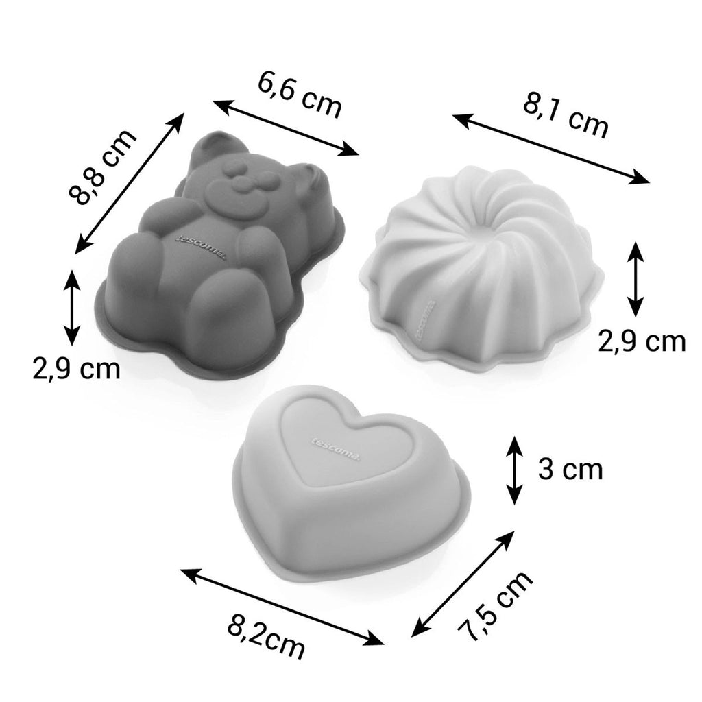 Moldes de Silicone - DELICIA