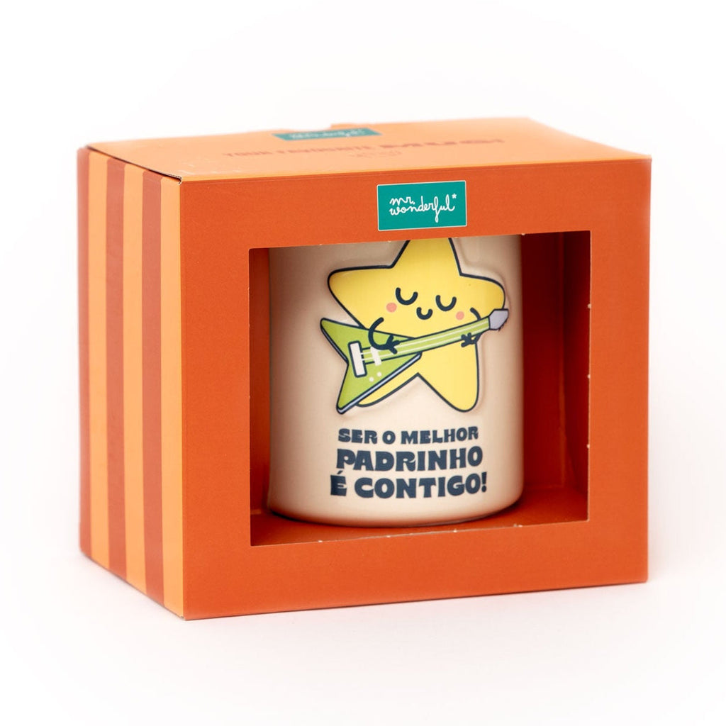 Caneca 3D Estrela - Mr Wonderful