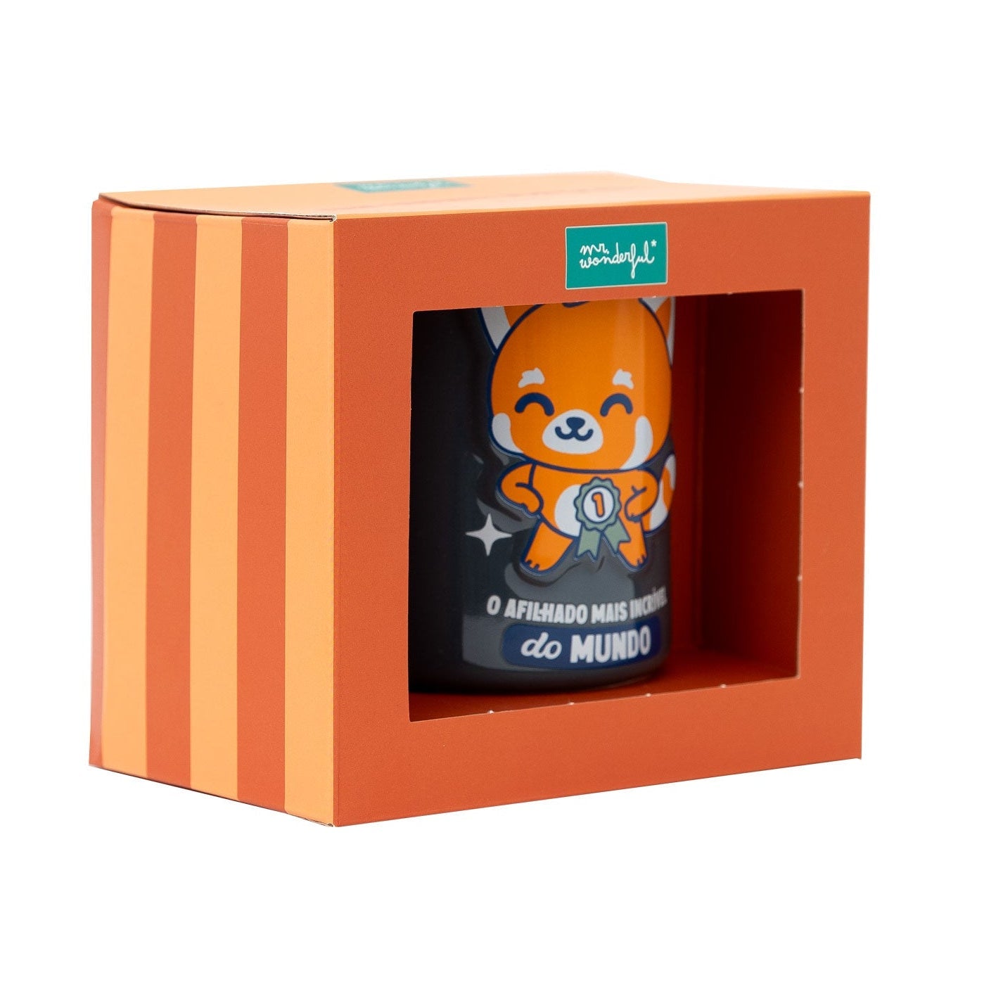 Caneca 3D Panda Vermelho - Mr Wonderful
