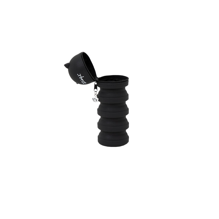 Estojo Extensível em Silicone - Gato preto
