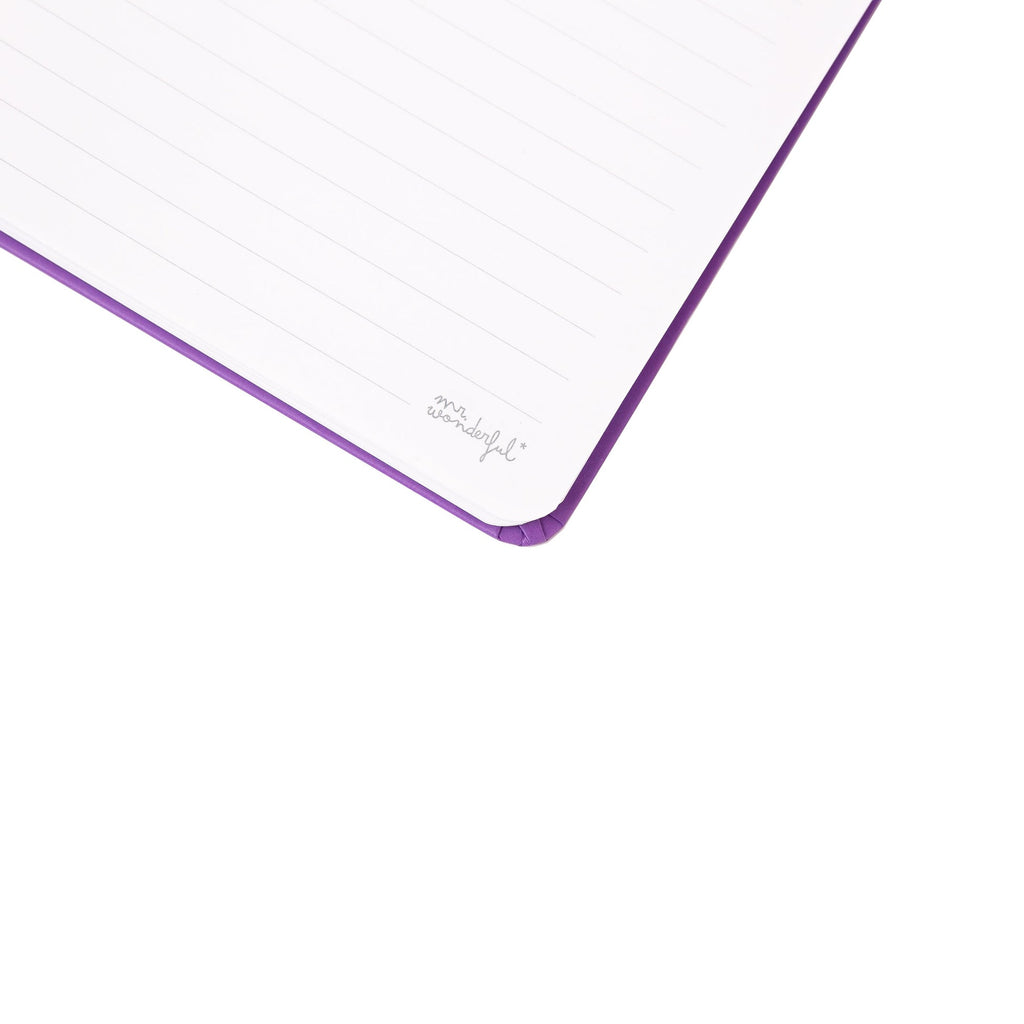Caderno A5 Fluorescente Que Brilha no Escuro - Bone to be wild!