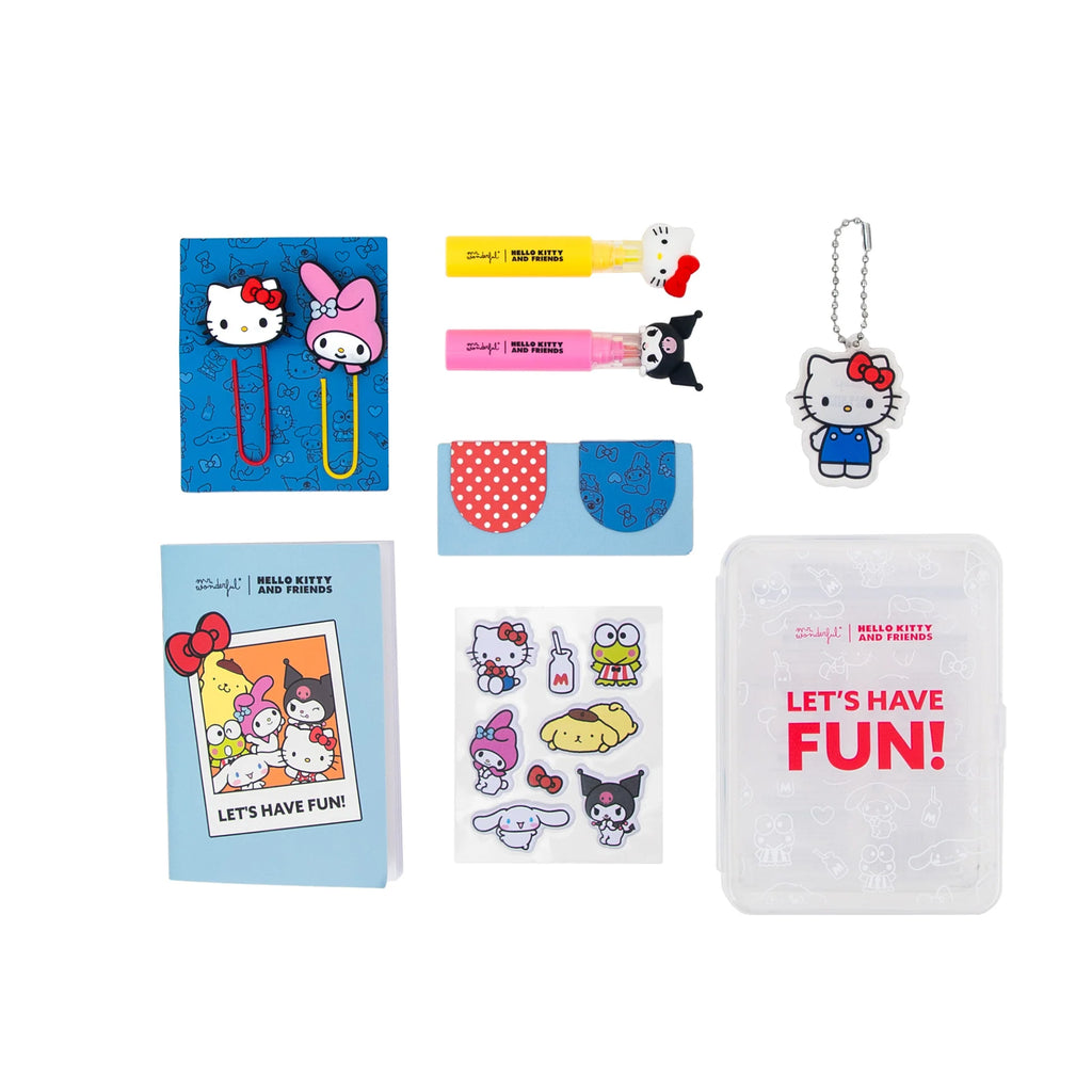 Kit Decorar Agenda Hello Kitty & Friends – Let’s have fun! - Mr.Wonderful
