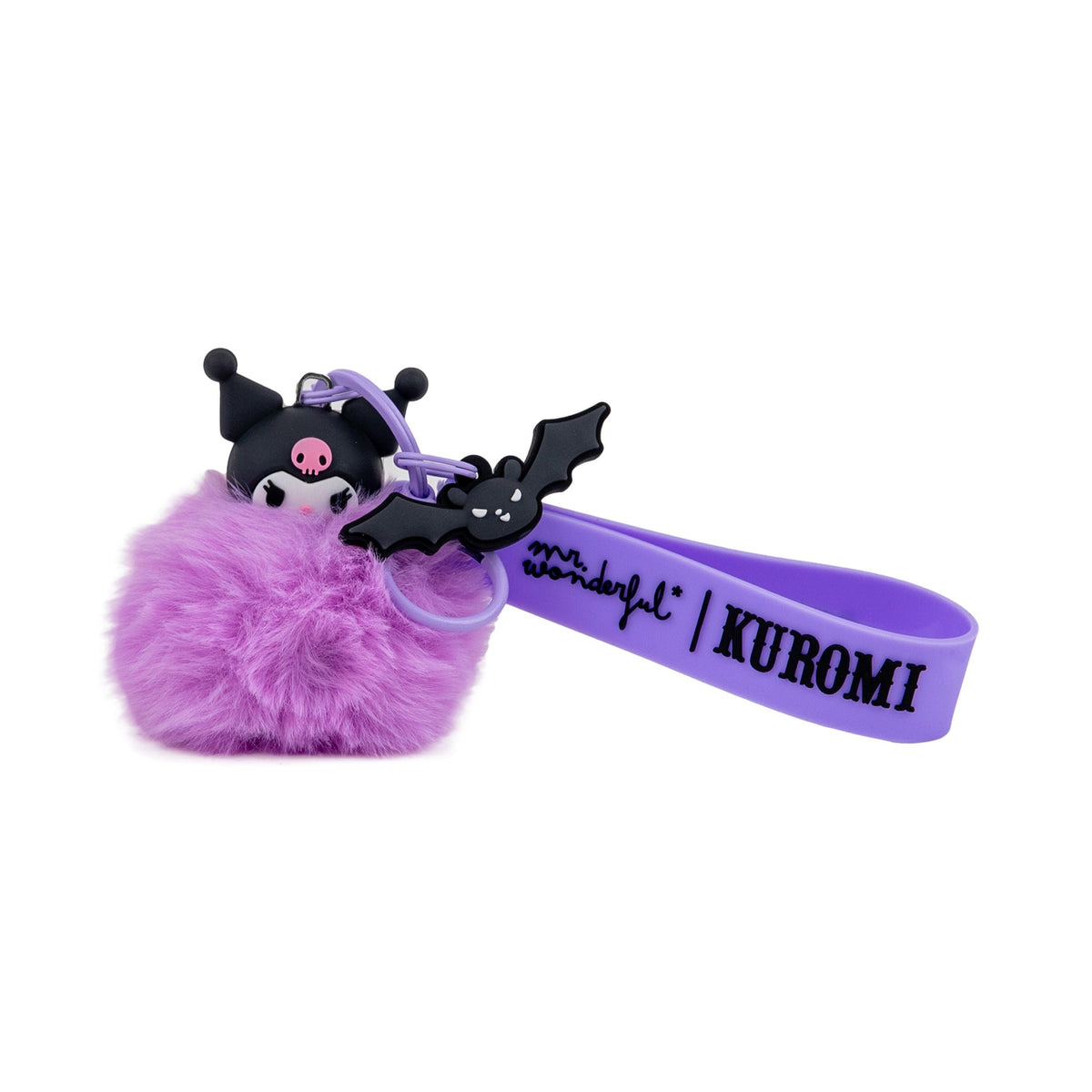 Porta-Chaves com Pompom - Kuromi