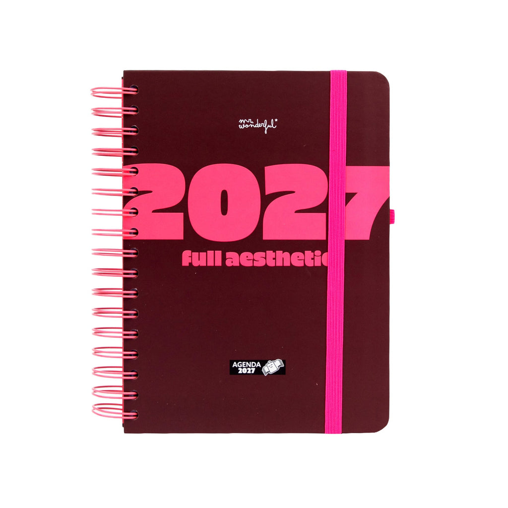 Agenda Diária 2027 Full Aesthetic - Mr.Wonderful