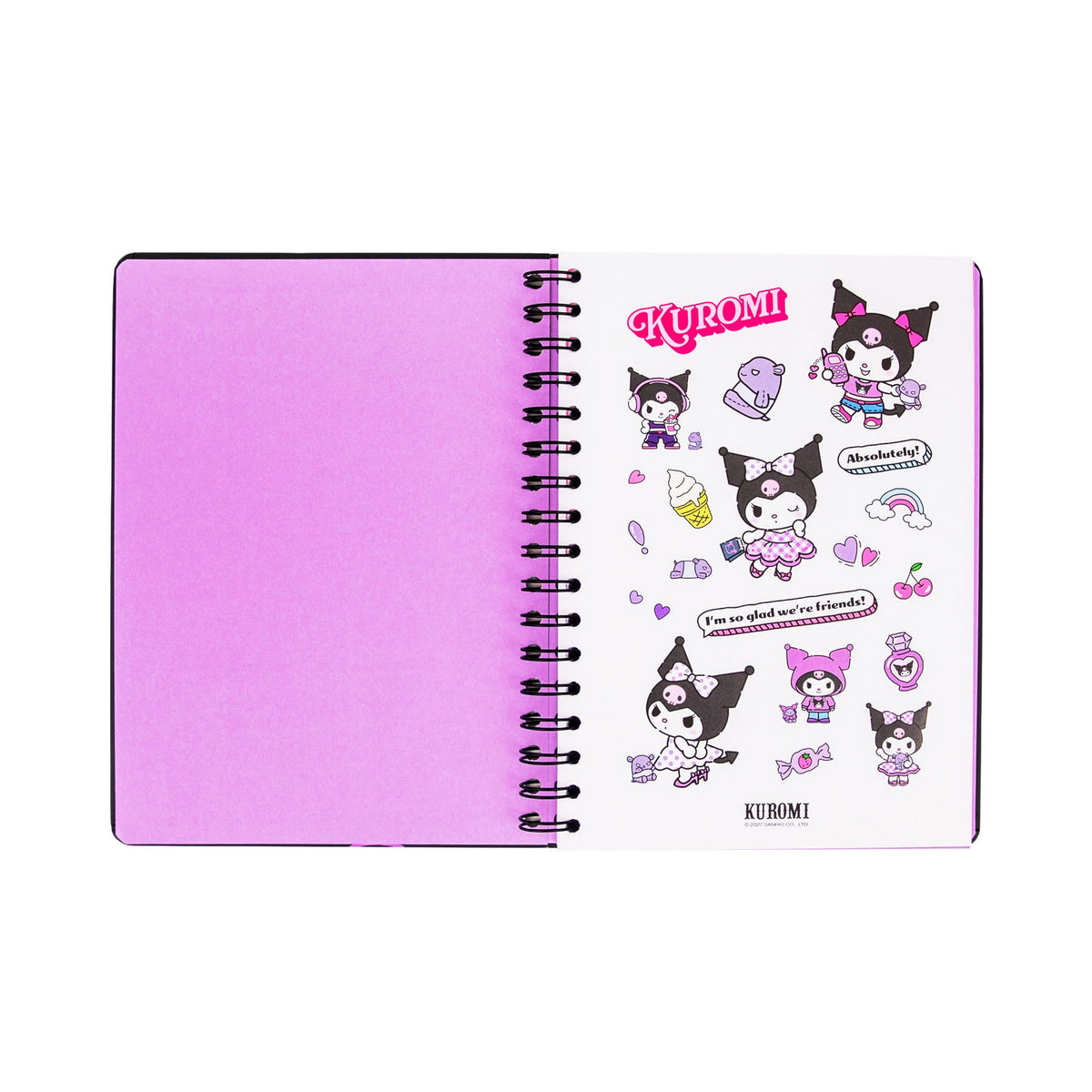 Agenda Semanal 2027 Kuromi - Mr.Wonderful