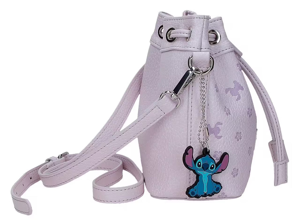 Bolsa Stitch Bloom Lilás