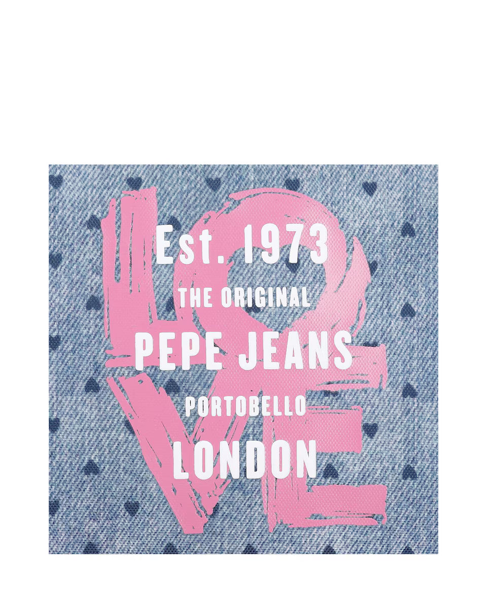 Porta-Lápis Triplo Noni Denim - Pepe Jeans