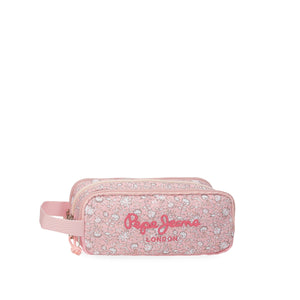 Porta-Lápis Triplo Mia Rosa Claro -  Pepe Jeans