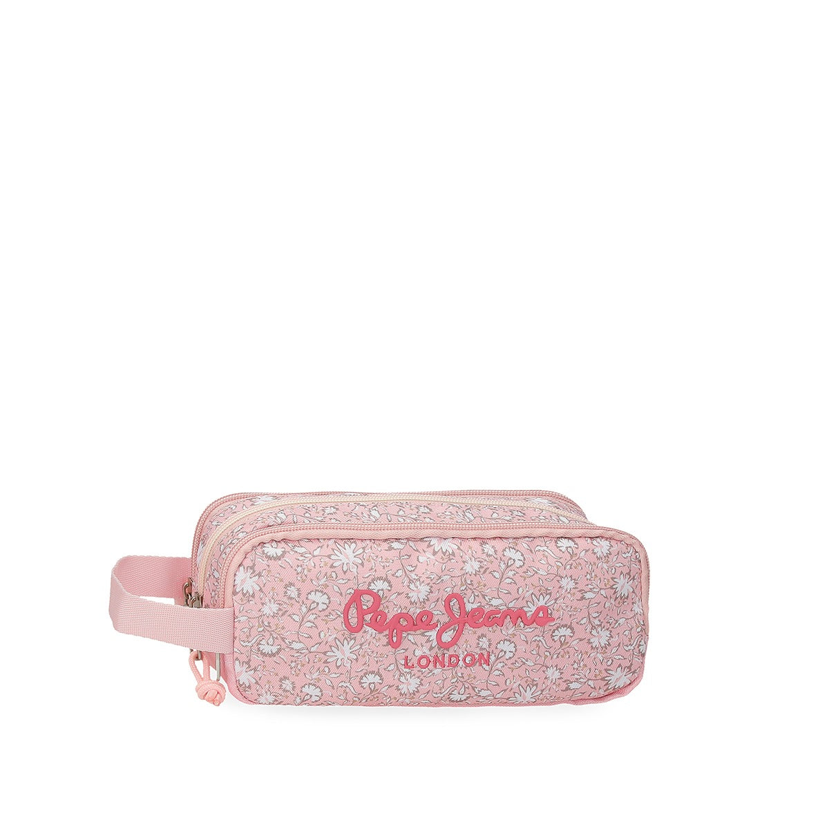 Porta-Lápis Triplo Mia Rosa Claro -  Pepe Jeans