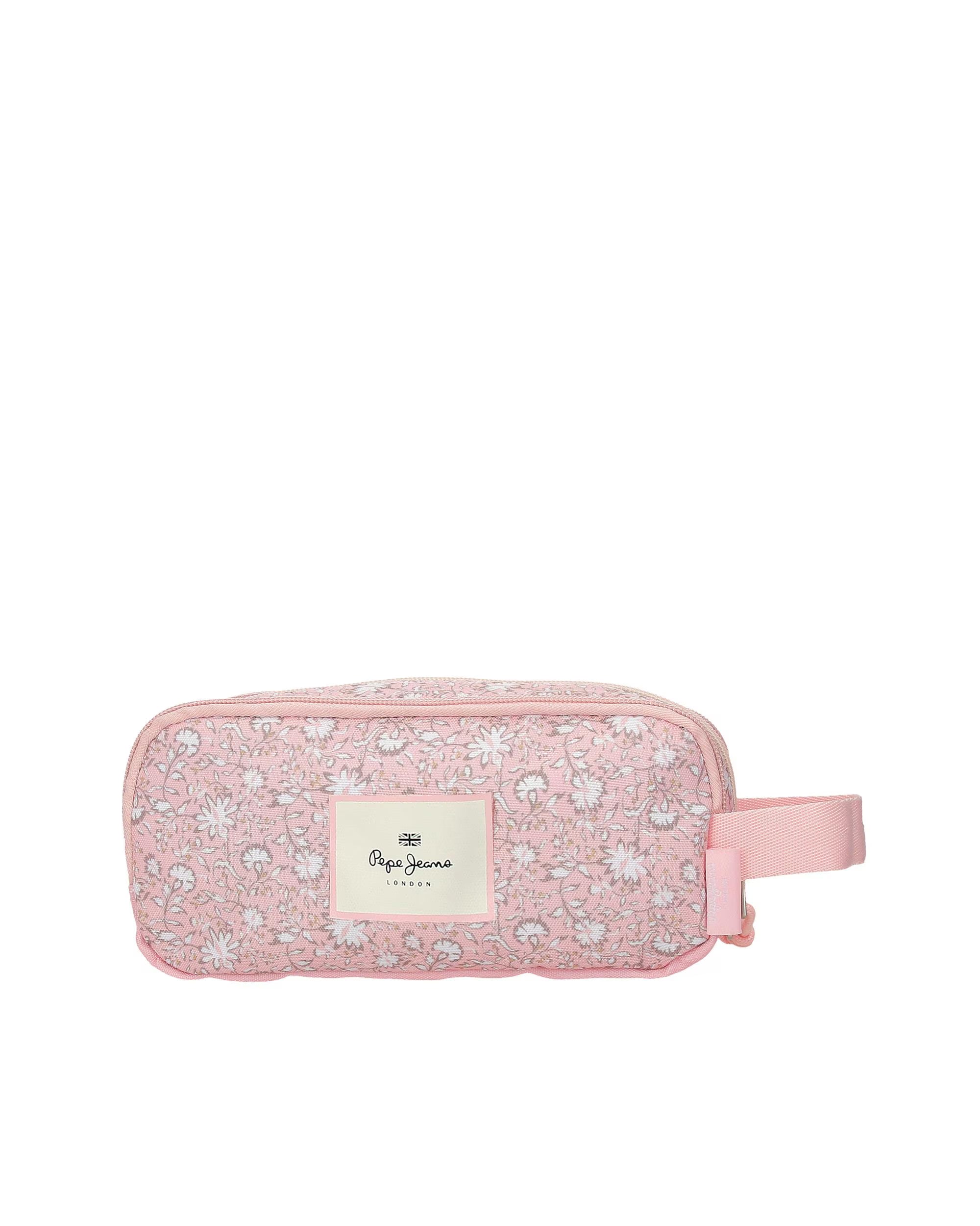 Porta-Lápis Triplo Mia Rosa Claro -  Pepe Jeans