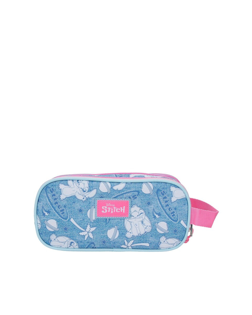Porta Lápis Triplo Stitch Hearts
