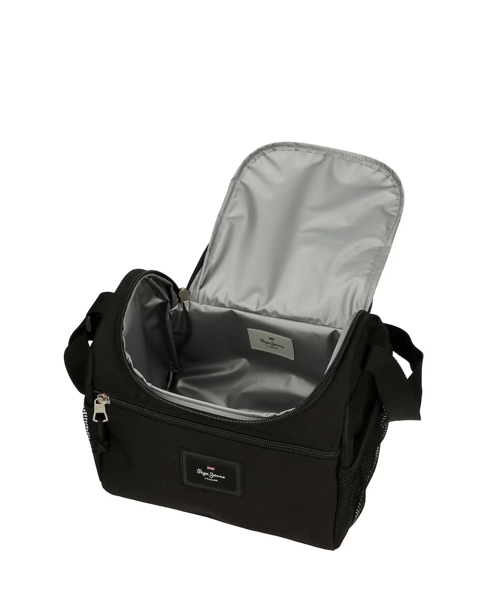 Lancheira Térmica Aris Evergreen Negro - Pepe Jeans