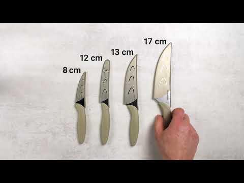 Faca de Cozinha 17 cm c/capa protetora - MMOVE