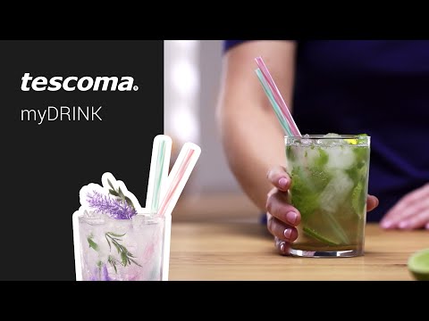 Palhinhas Extra Duráveis - myDRINK (12 peças)