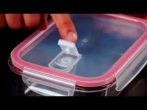 Caixa de Vidro 1.0L Retangular - FRESHBOX