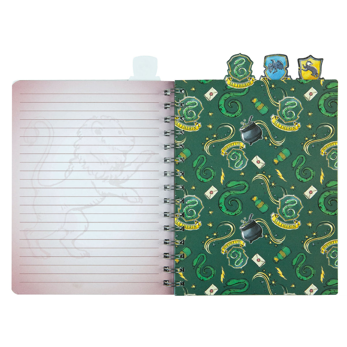 Caderno A5 c/separadores - Harry Potter
