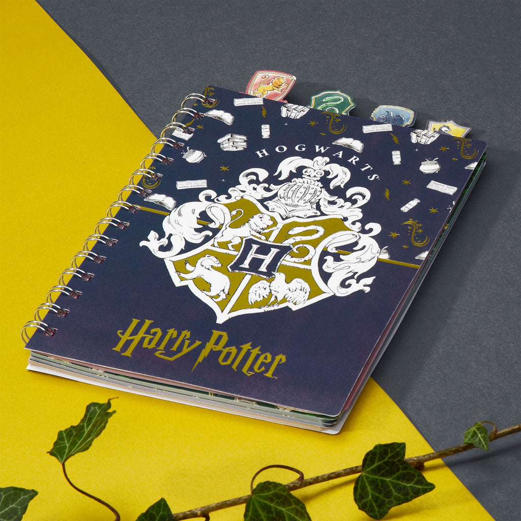 Caderno A5 c/separadores - Harry Potter
