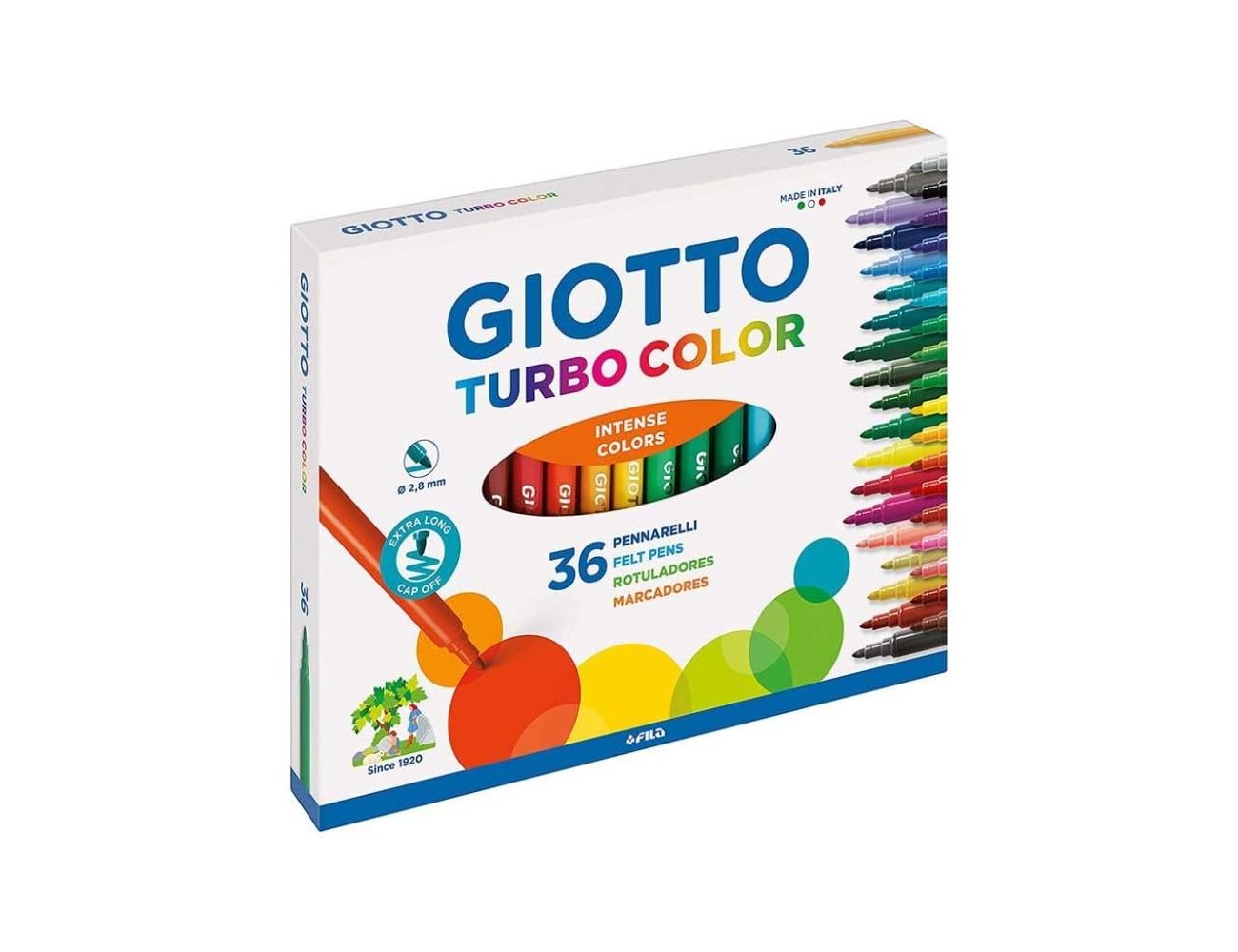 GIOTTO Marcadores TurboColor - 36 Unidades