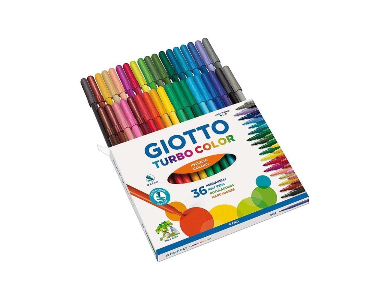GIOTTO Marcadores TurboColor - 36 Unidades
