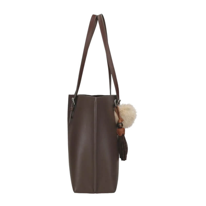 Bolsa de Ombro Margaret Castanho - Pepe Jeans