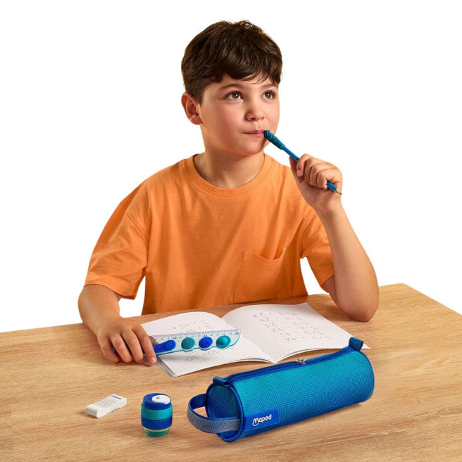 Conjunto Escolar Kidy Learn Concentration 4 Unidades Azul - Maped