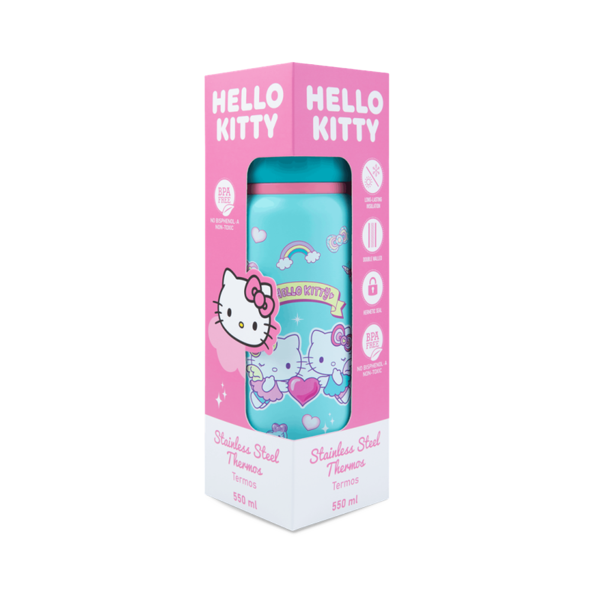 Garrafa 550ml - Hello Kitty