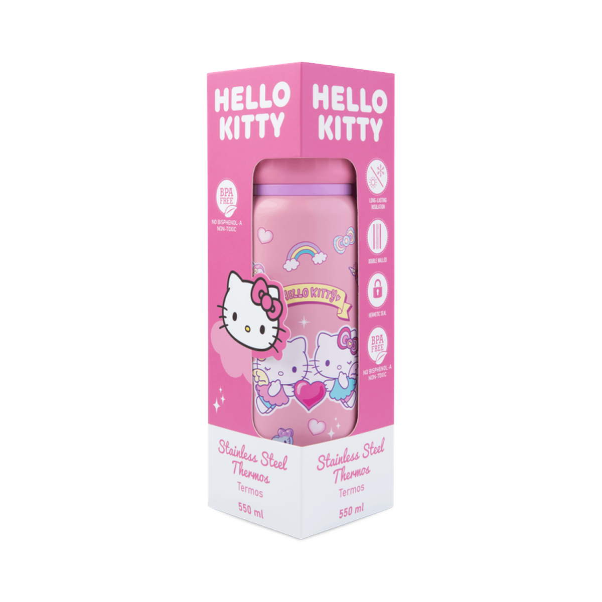 Garrafa 550ml - Hello Kitty