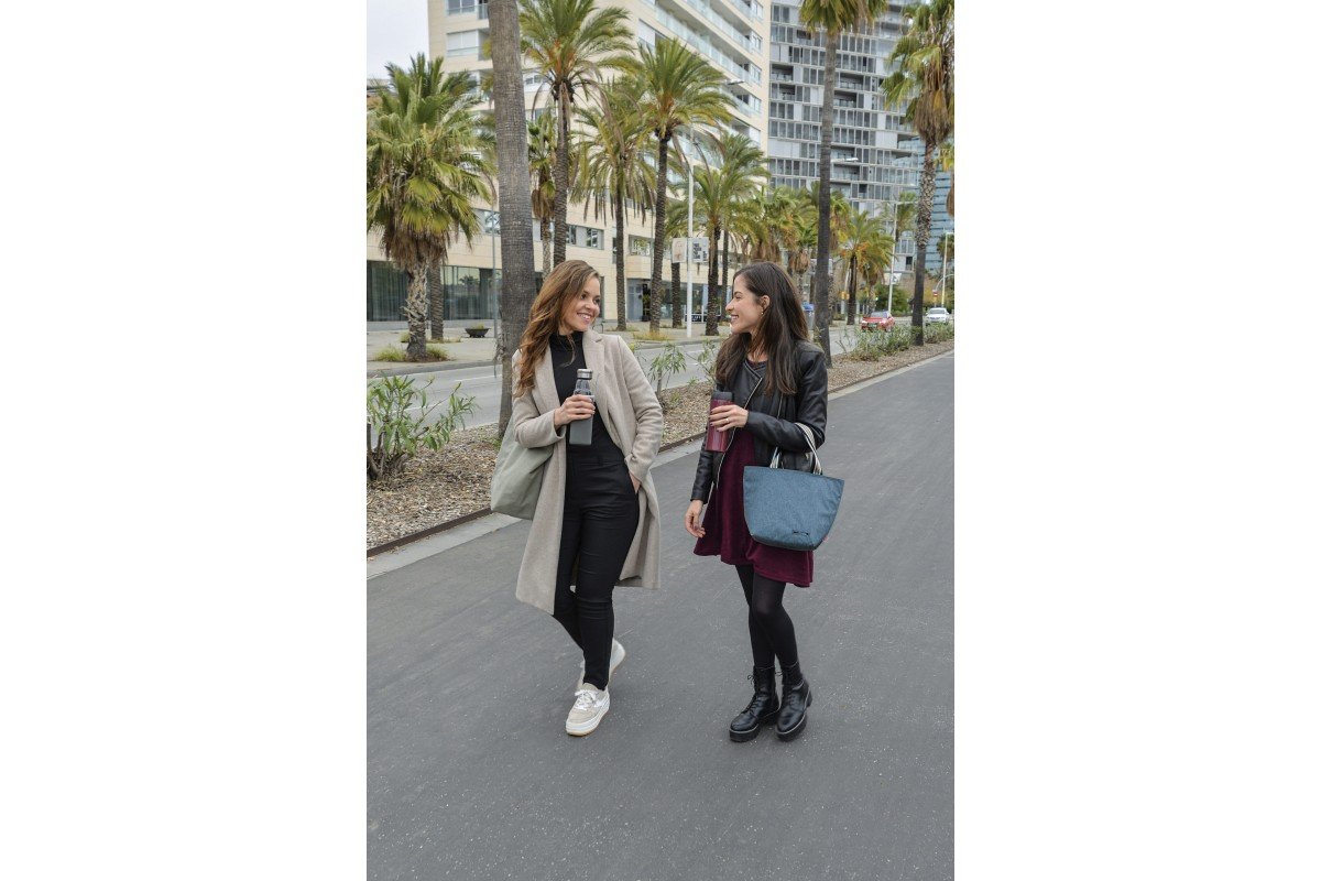 Tote Lunchbag Gris - IRIS